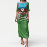 Personalized Azerbaijan Puletasi Khari Bulbul Buta Pattern Emblem Flame