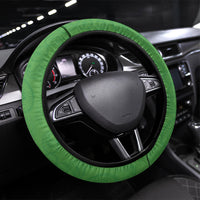 Azerbaijan Steering Wheel Cover Khari Bulbul Buta Pattern Emblem Flame