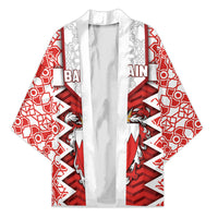 Personalized Bahrain Kimono Royal Coat Of Arms And Map Islamic Pattern
