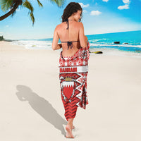 Bahrain Sarong Royal Coat Of Arms And Map Islamic Pattern