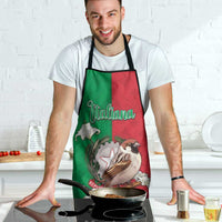 Italy Apron Sparrow With Symbol Italiana - Wonder Print Shop