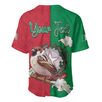 Personalized Italy Baseball Jersey Sparrow With Symbol Italiana - Wonder Print Shop