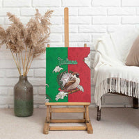 Italy Canvas Wall Art Sparrow With Symbol Italiana - Wonder Print Shop