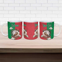 Personalized Italy Ceramic Mug Sparrow With Symbol Italiana - Wonder Print Shop