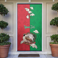 Italy Door Cover Sparrow With Symbol Italiana - Wonder Print Shop