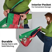 Italy Grocery Bag Sparrow With Symbol Italiana - Wonder Print Shop