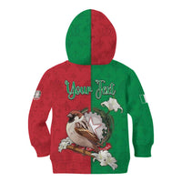 Personalized Italy Kid Hoodie Sparrow With Symbol Italiana - Wonder Print Shop