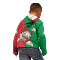 Personalized Italy Kid Hoodie Sparrow With Symbol Italiana - Wonder Print Shop