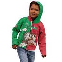 Personalized Italy Kid Hoodie Sparrow With Symbol Italiana - Wonder Print Shop