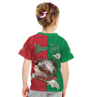 Personalized Italy Kid T Shirt Sparrow With Symbol Italiana - Wonder Print Shop