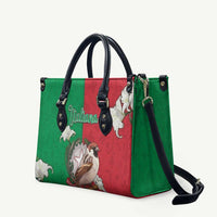 Italy Leather Bag Sparrow With Symbol Italiana - Wonder Print Shop