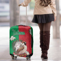 Italy Luggage Cover Sparrow With Symbol Italiana - Wonder Print Shop