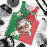 Personalized Italy Men Tank Top Sparrow With Symbol Italiana - Wonder Print Shop