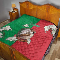 Italy Quilt Sparrow With Symbol Italiana - Wonder Print Shop