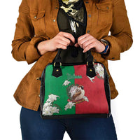 Italy Shoulder Handbag Sparrow With Symbol Italiana - Wonder Print Shop