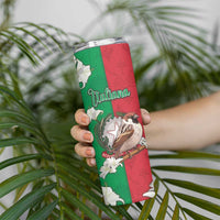 Personalized Italy Skinny Tumbler Sparrow With Symbol Italiana - Wonder Print Shop