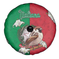 Italy Spare Tire Cover Sparrow With Symbol Italiana - Wonder Print Shop
