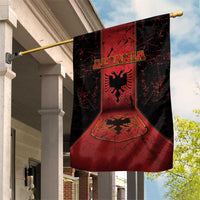 Albania Garden Flag Black Double Headed Eagle - Wonder Print Shop