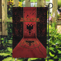 Albania Garden Flag Black Double Headed Eagle - Wonder Print Shop