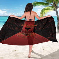 Albania Sarong Black Double Headed Eagle - Wonder Print Shop