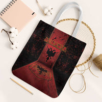 Albania Tote Bag Black Double Headed Eagle - Wonder Print Shop