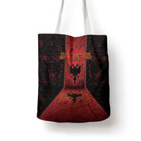 Albania Tote Bag Black Double Headed Eagle - Wonder Print Shop