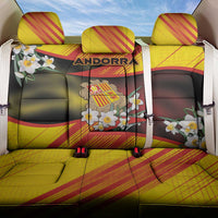Andorra Back Car Seat Cover The Grandalla Flowers With Symbol - Wonder Print Shop