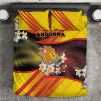 Andorra Bedding Set The Grandalla Flowers With Symbol - Wonder Print Shop