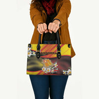 Andorra Leather Bag The Grandalla Flowers With Symbol - Wonder Print Shop