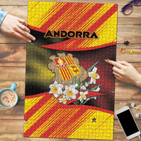 Andorra Puzzle The Grandalla Flowers With Symbol - Wonder Print Shop
