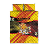 Andorra Quilt Bed Set The Grandalla Flowers With Symbol - Wonder Print Shop