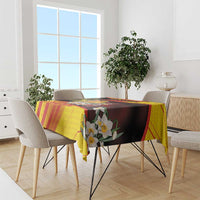 Andorra Tablecloth The Grandalla Flowers With Symbol - Wonder Print Shop