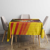 Andorra Tablecloth The Grandalla Flowers With Symbol - Wonder Print Shop