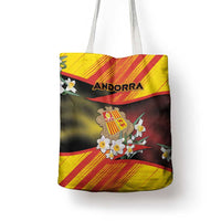 Andorra Tote Bag The Grandalla Flowers With Symbol - Wonder Print Shop