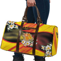 Andorra Travel Bag The Grandalla Flowers With Symbol - Wonder Print Shop