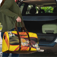 Andorra Travel Bag The Grandalla Flowers With Symbol - Wonder Print Shop