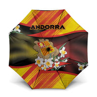 Andorra Umbrella The Grandalla Flowers With Symbol - Wonder Print Shop