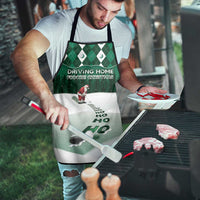 Golf Christmas Apron Driving Home Fooore Xmas - Wonder Print Shop