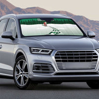 Golf Christmas Auto Sun Shade Driving Home Fooore Xmas - Wonder Print Shop