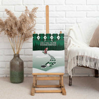 Golf Christmas Canvas Wall Art Driving Home Fooore Xmas - Wonder Print Shop