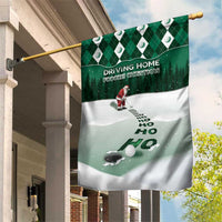 Golf Christmas Garden Flag Driving Home Fooore Xmas - Wonder Print Shop