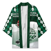 Golf Christmas Kimono Driving Home Fooore Xmas - Wonder Print Shop
