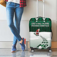 Golf Christmas Luggage Cover Driving Home Fooore Xmas - Wonder Print Shop