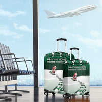 Golf Christmas Luggage Cover Driving Home Fooore Xmas - Wonder Print Shop