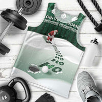 Golf Christmas Men Tank Top Driving Home Fooore Xmas - Wonder Print Shop