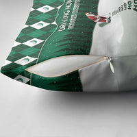 Golf Christmas Pillow Cover Driving Home Fooore Xmas - Wonder Print Shop