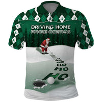 Golf Christmas Polo Shirt Driving Home Fooore Xmas - Wonder Print Shop