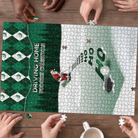 Golf Christmas Puzzle Driving Home Fooore Xmas - Wonder Print Shop