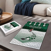Golf Christmas Puzzle Driving Home Fooore Xmas - Wonder Print Shop