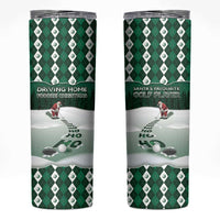 Golf Christmas Skinny Tumbler Driving Home Fooore Xmas - Wonder Print Shop